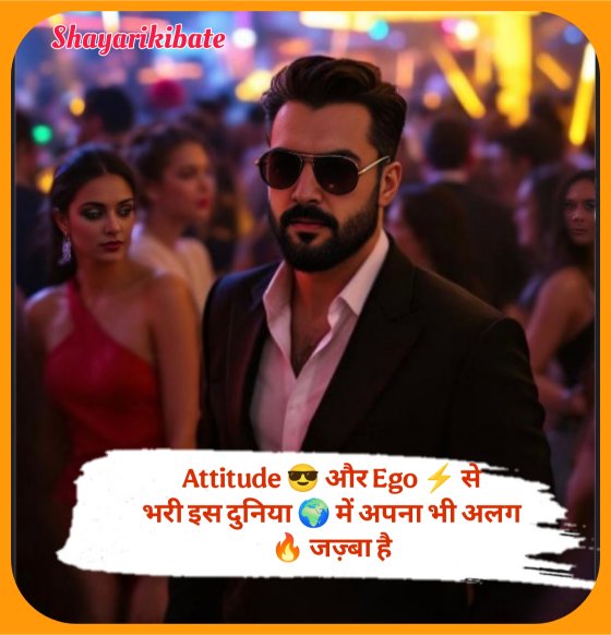 Kisi Ko Jalane Ki Attitude Shayari